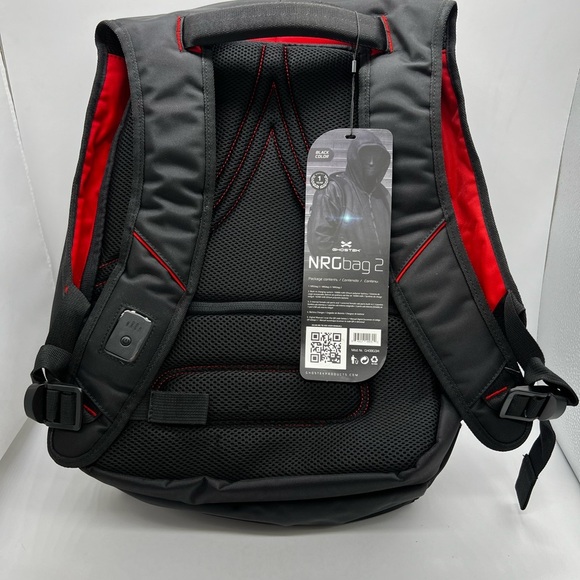 Ghostek NRGbag 2  Black Tech Backpack NWT - Picture 8 of 16